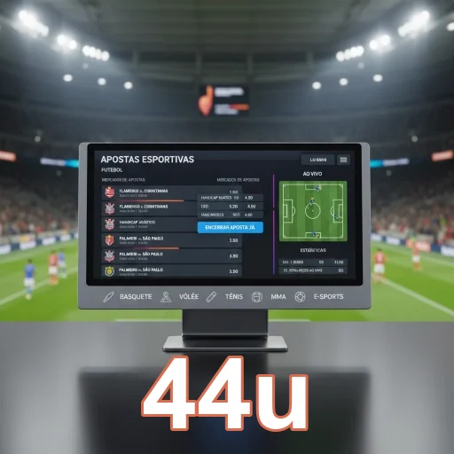 Ilustração de Explore as Apostas Esportivas no 44u com Odds Altas