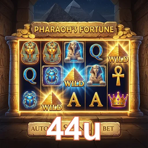 Ilustração de Explore os Slots e Serviços VIP da 44u para Ganhos Rápidos