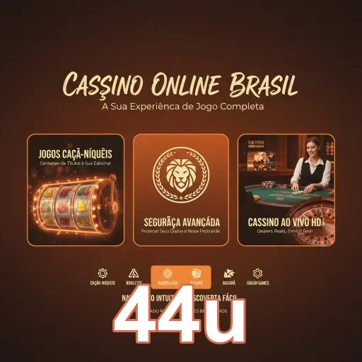 Ilustração de Explore Jogos VIP na 44u com Pagamentos Rápidos e Seguros