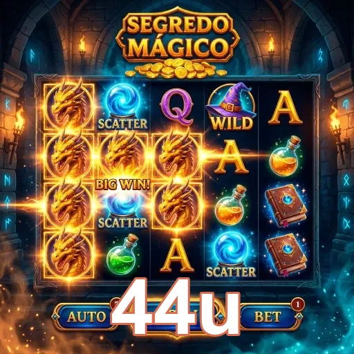 Ilustração de Explore Jogos VIP na 44u com Pagamentos Rápidos e Seguros